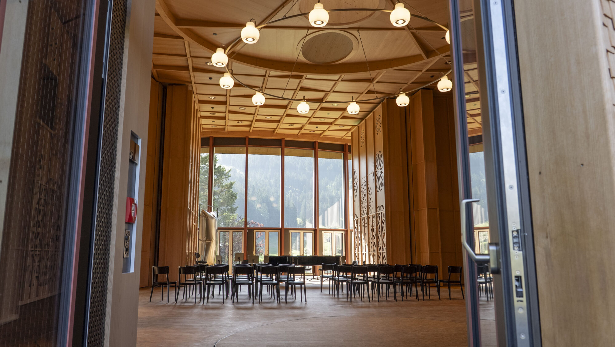 Klanghaus Toggenburg Innenbereich